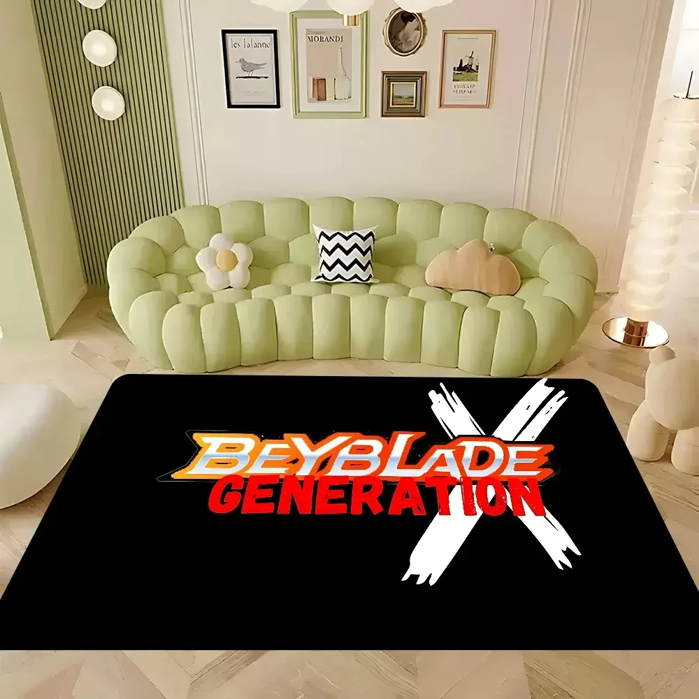 MINISO B-Beyblade X شعار غرفة الحصير INS نمط لينة غرفة نوم الطابق منزل غرفة الغسيل حصيرة المضادة للانزلاق السجاد المنزلية #2