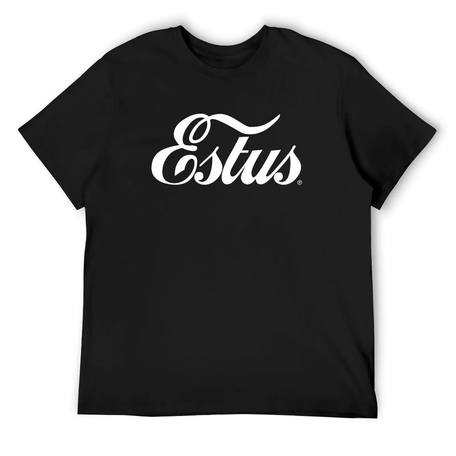 

Estus - White T-Shirt customizeds graphic t shirts plus sizes animal prinfor boys mens cotton t shirts