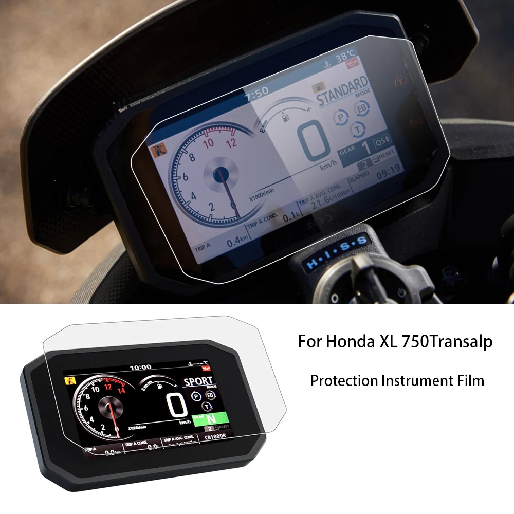 ملحقات جديدة للدراجات النارية Honda XL 750Transalp شاشة عنقودية للخدش لوحة القيادة XL750 طبقة أدوات حماية Transalp