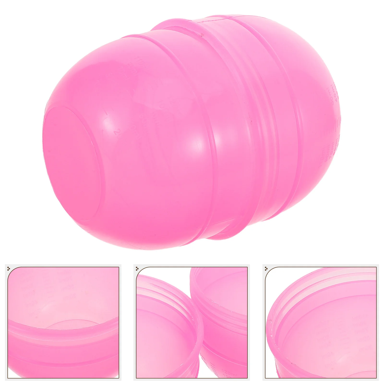 Ergonomic Design Hair Dye Mixing Bowl Dual Scales for Precise Color Results in Salon and Home Plastic Hair Coloring Mixer