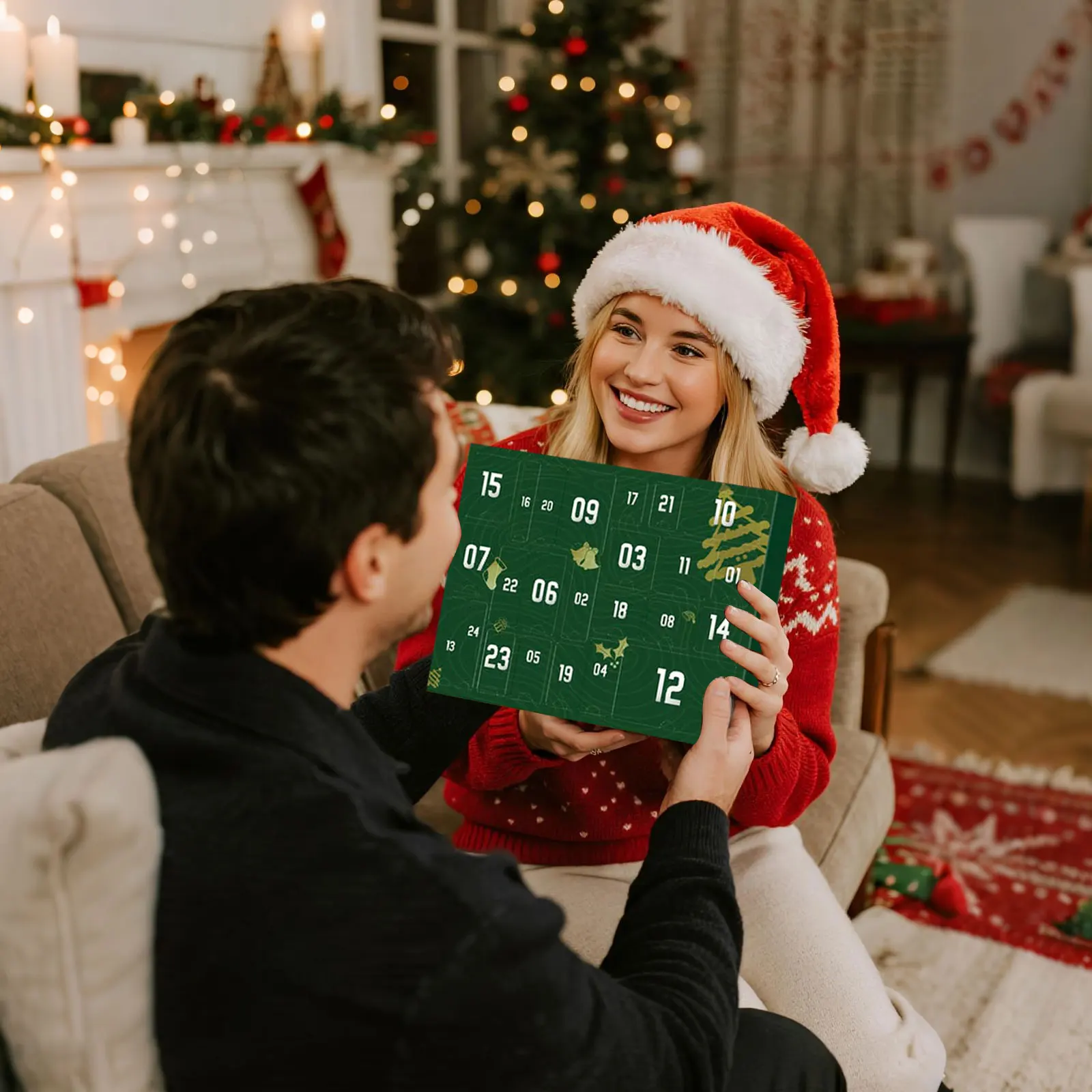 توقيت الدش الذي يغلق تقويم القدوم المائي 2025 للرجال في سن المراهقة صبي 24 يوم عيد الميلاد العد التنازلي حوض استحمام ساخن الموقت 1 ساعة #4