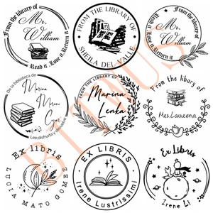 6 Büyük satış, ex libris damgası-no. 6