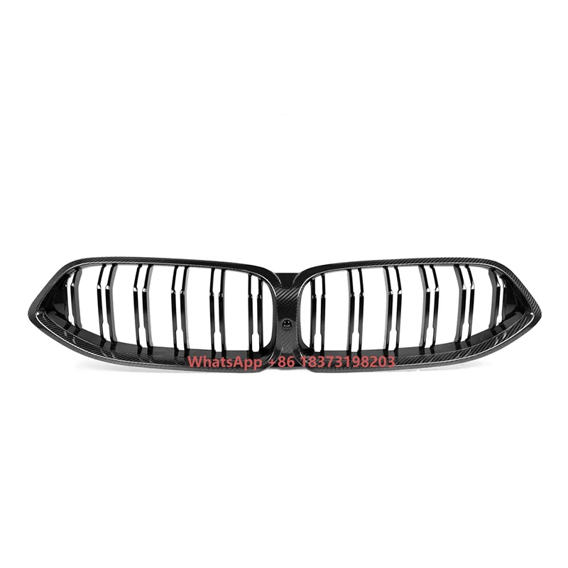 

Carbon Double Slat Center Grille Front Bumper Kidney Grill for 8 Series G14 G15 G16 F91 F92 F93 M8 2020+