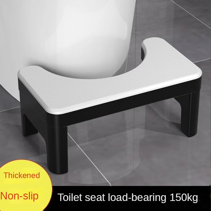 

Crouching pit, thickened toilet, footstool, adult, child, pregnant woman toilet stool