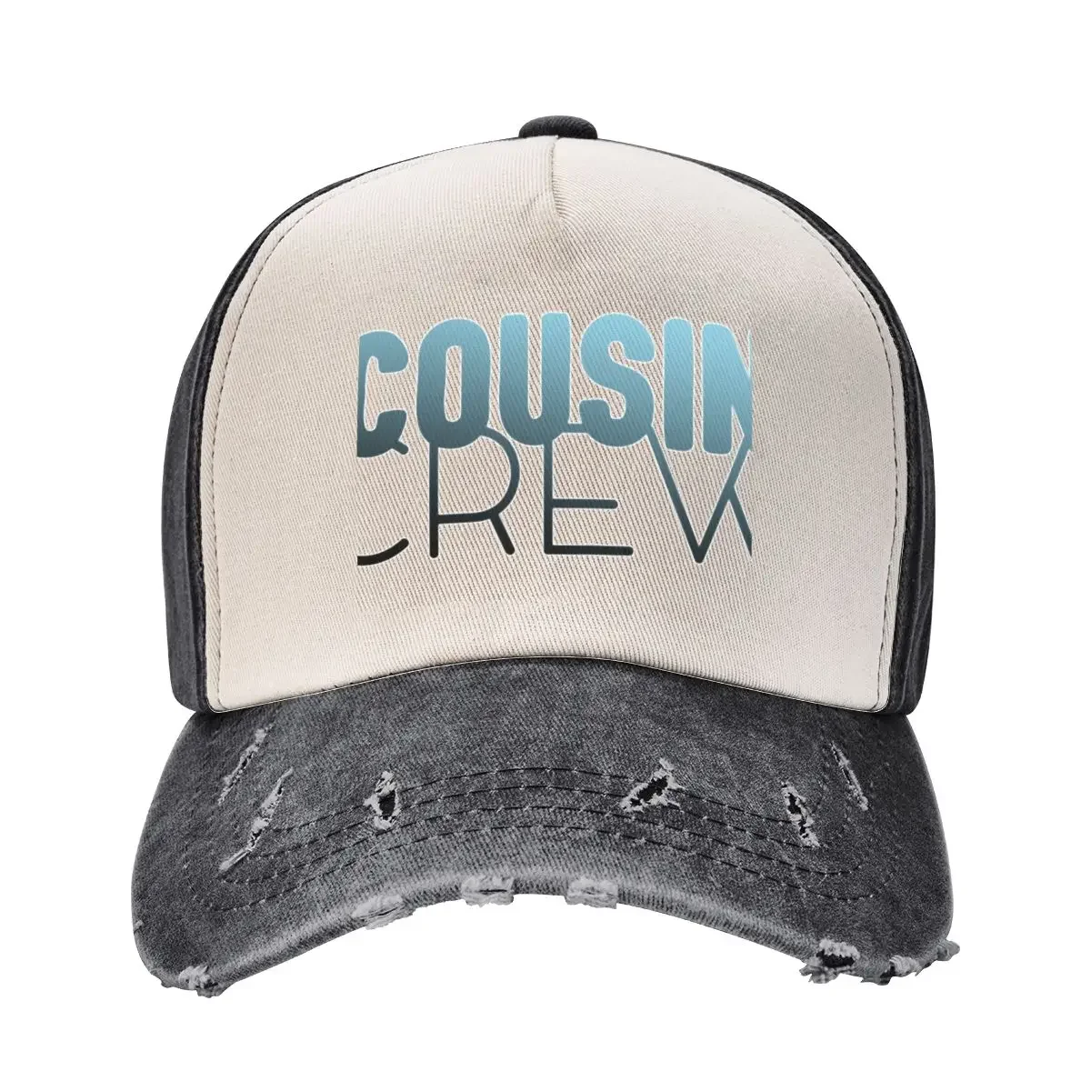 

Cousin Crew blue - cousins make best friends - love squad team typography in blue Baseball Cap Anime Hat Women Caps Men's