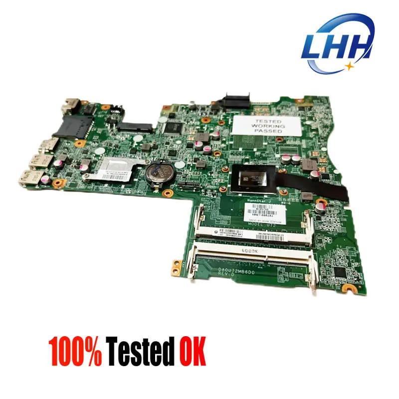 

DA0U72MB6D0 Mainboard for HP PAVILION TOUCHSMART 14-F Laptop Motherboard CPU A8-5545M DDR3 UMA