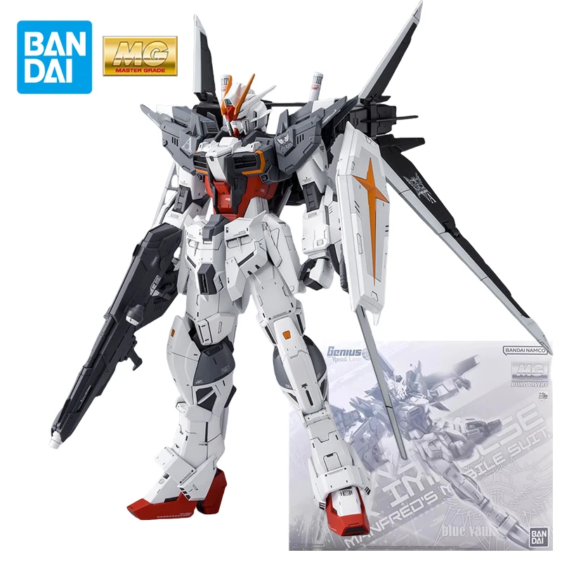 Bandai MG ZGMF-X56S Ex Eximpulse 1/100 GUNDAM Ex IMPULSE Action Figure Mobile Suit Gundam Model Kit Toy for Boy Gift