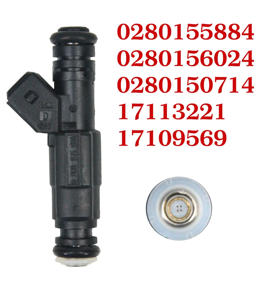 Yiseon 650cc Fuel Injectors 0280155884 For BMW E36 E46 M50 M52 S50 M3 TURBO 60lb 62lb 65lb EV1 0280156024 0280150714