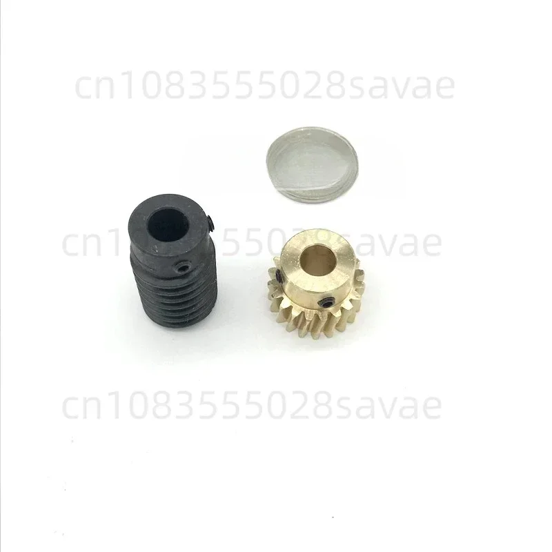 1 Modular worm gear reducer self-locking 1 to 10 small transmission right angle reversing gearbox