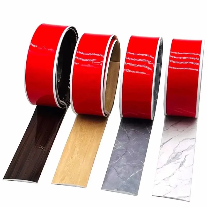 Custom Self-Adhesive Baseboard Floor Gap Seal Strip, Wall-Corner Decorative Edge Sealing Strip, Black/Grey/Coffee/Brown