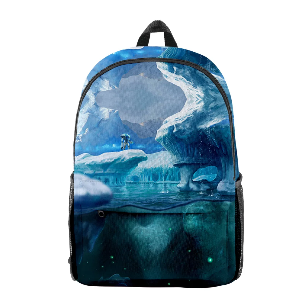 

Hip Hop Popular Subnautica Below Zero pupil Bookbag Notebook Backpacks 3D Print Oxford Waterproof Boys/Girls Travel Backpacks