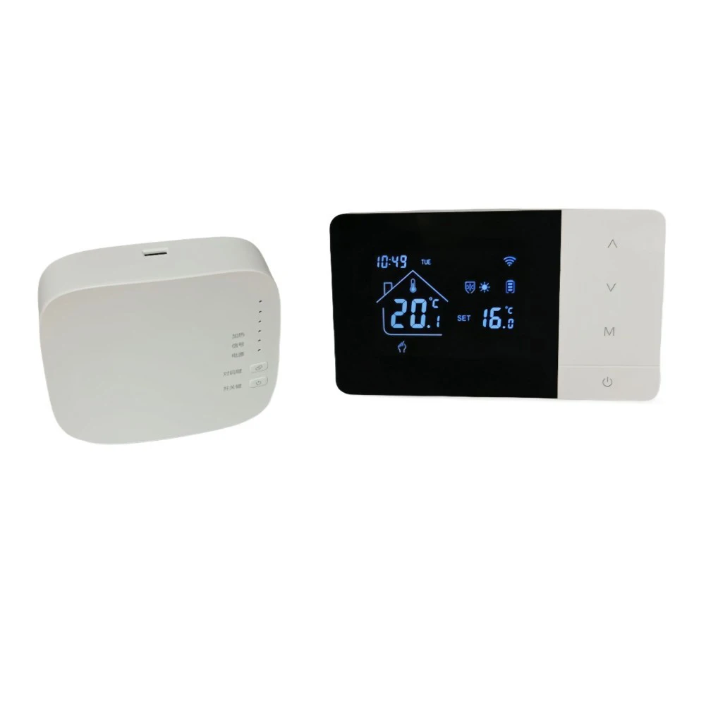 Smart R11 Wall Mounted Wireless Thermostat for Boilers with Large Screen Remote Access and Manual/Automatic Modes