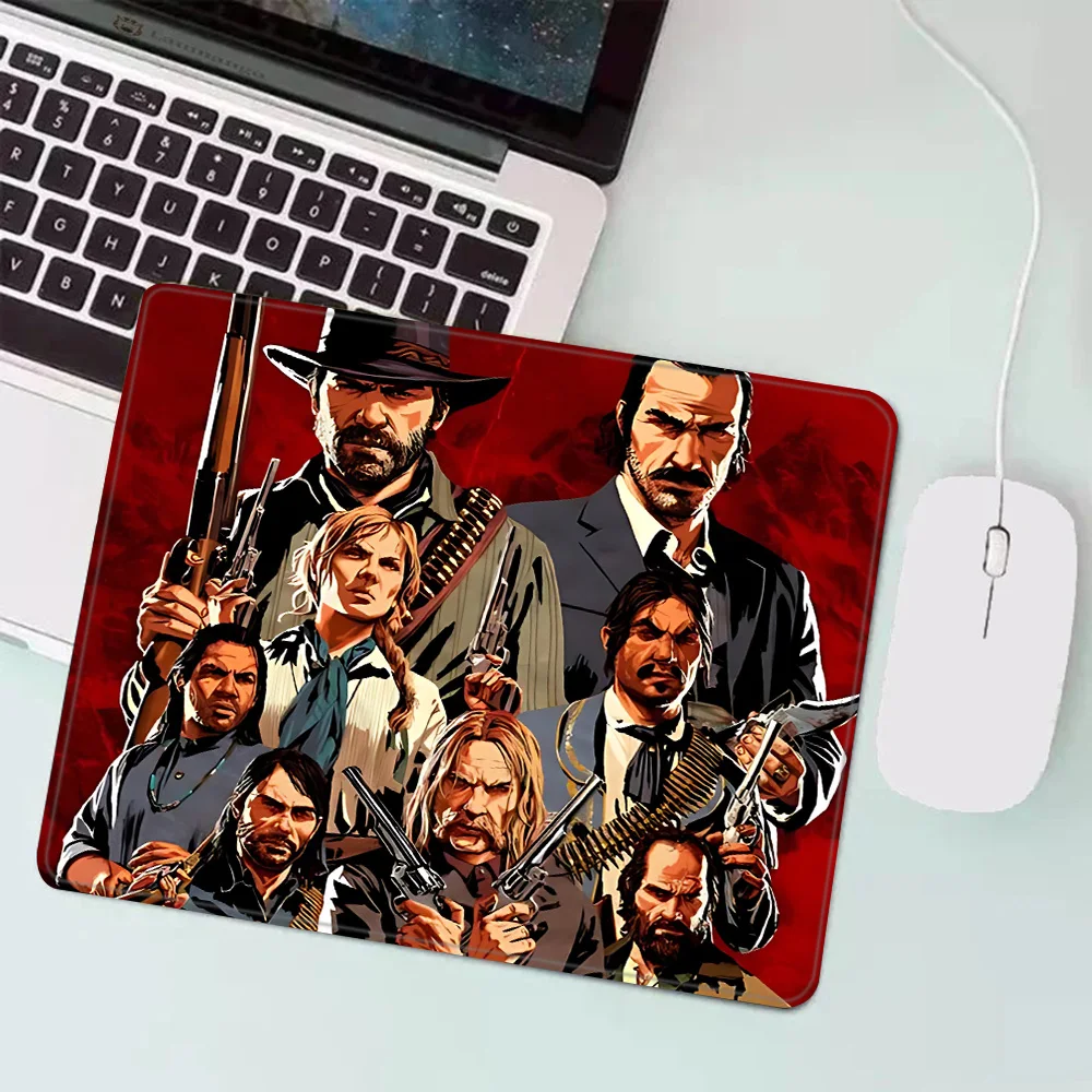 Red Dead Redemption 2 RDR2 US West cowboy Gaming Mouse Pad XS Small Mousepad For PC Gamer Desktop Decoration Office Mouse Mat