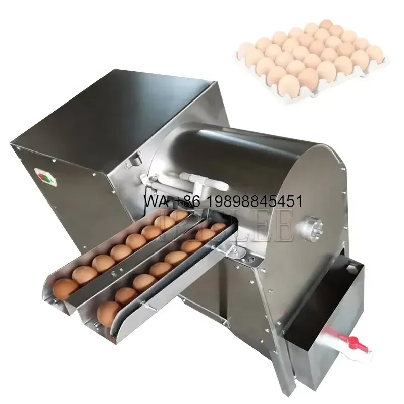 Wmwmnu Commercial Stainless Steel Egg Washing High Efficiency Egg Cleaning Equipment for Industrial Use view 2