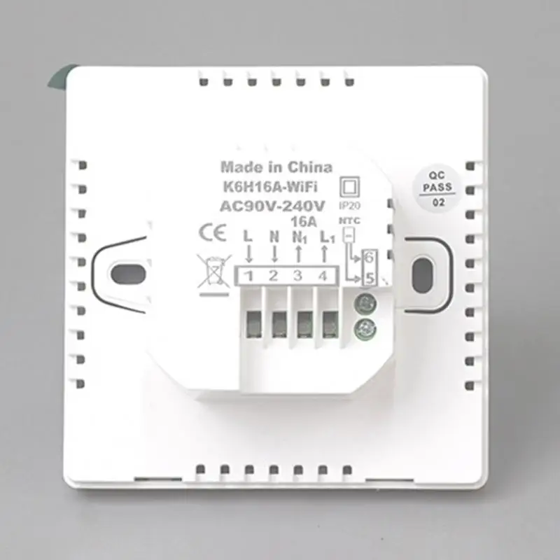 L41E LCD Display Thermostat WiFi Programmable For Energy Efficient Heating