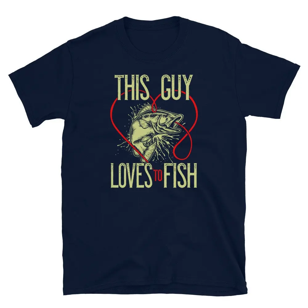 Pike Fishing Rod Fisherman Loves To Fish T Shirt