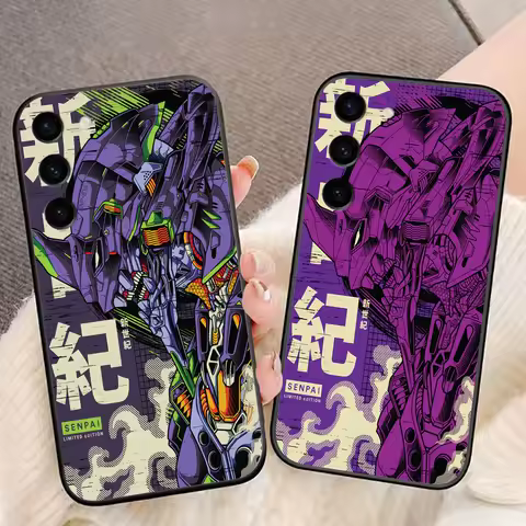 New e-Evangelion G-Genesis 01 02 Cover Phone Case For Samsung Galaxy S25 S24 S23 S22 S21 S20 FE A10 S9 S11 S30 PLUS ULTRA Case