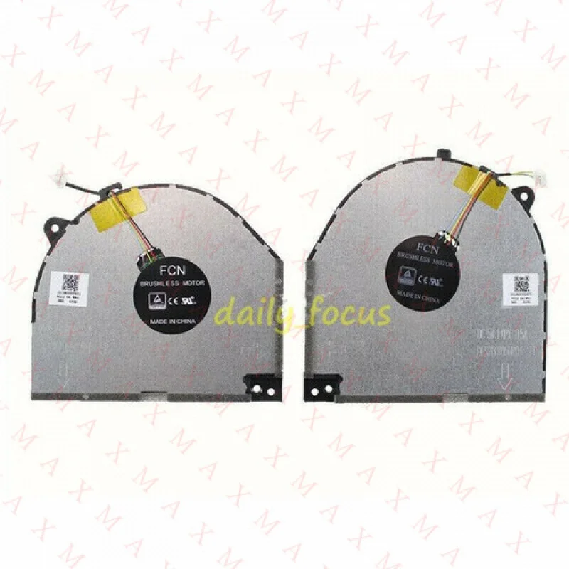 

LL New A Pair For Lenovo Legion Y7000 Y530 Y530-15ICH Laptop CPU & GPU Cooling Fan