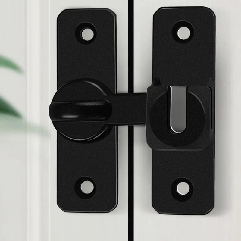 

Door Lock Guard Latch Buckle Metal Gate Buckle Door Lock for Cabinet Catch rotect Privacy Door Lock Door Lock For Window Cabinet