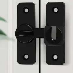Door Lock Guard Latch Buckle Metal Gate Buckle Door Lock for Cabinet Catch rotect Privacy Door Lock Door Lock For Window Cabinet