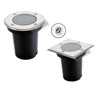 GU10 Underground Lamp Buried Light Waterproof LED Garden Path Floor Lamp Landscape Lighting Outdoor gu10 Bulb Holder