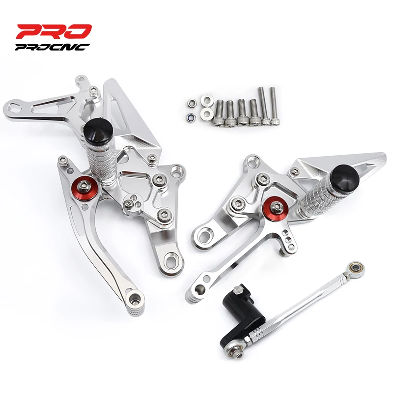 

Adjustable Aluminum Motorcycle Rearset Footrest Footpeg For LIFAN LF150-10T KPS150 Rear Set Footrest Foot peg New