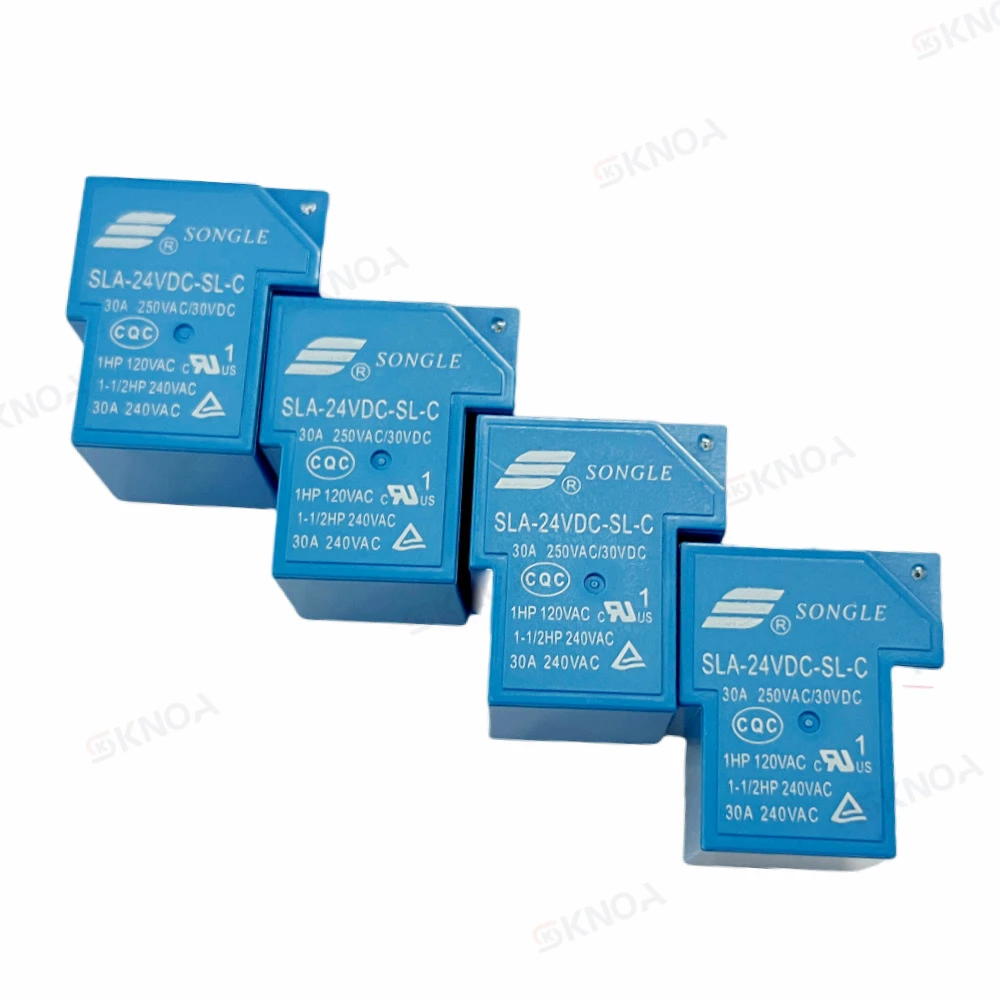 5Pcs Power Relay SLA SLA-05V 09 12V 24V 48VDC-SL-A -C 4Pin 5Pin 6pin 30A T90 SLA-05VDC-SL-A SLA-12VDC-SL-A SLA-24VDC-SL-C