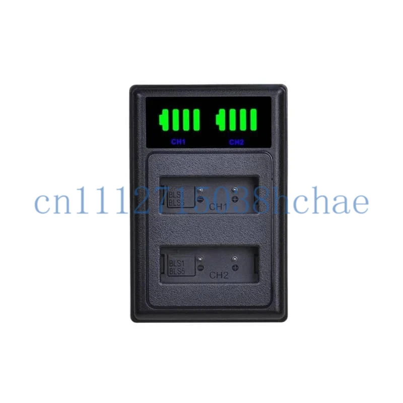 BLS-5 BLS-50 BLS5 BLS50 Battery with Type-C for Olympus PEN E-PL5 OMD-EM10 E-PL3 E-PL6 E-PL7 E-PM2 E-M10