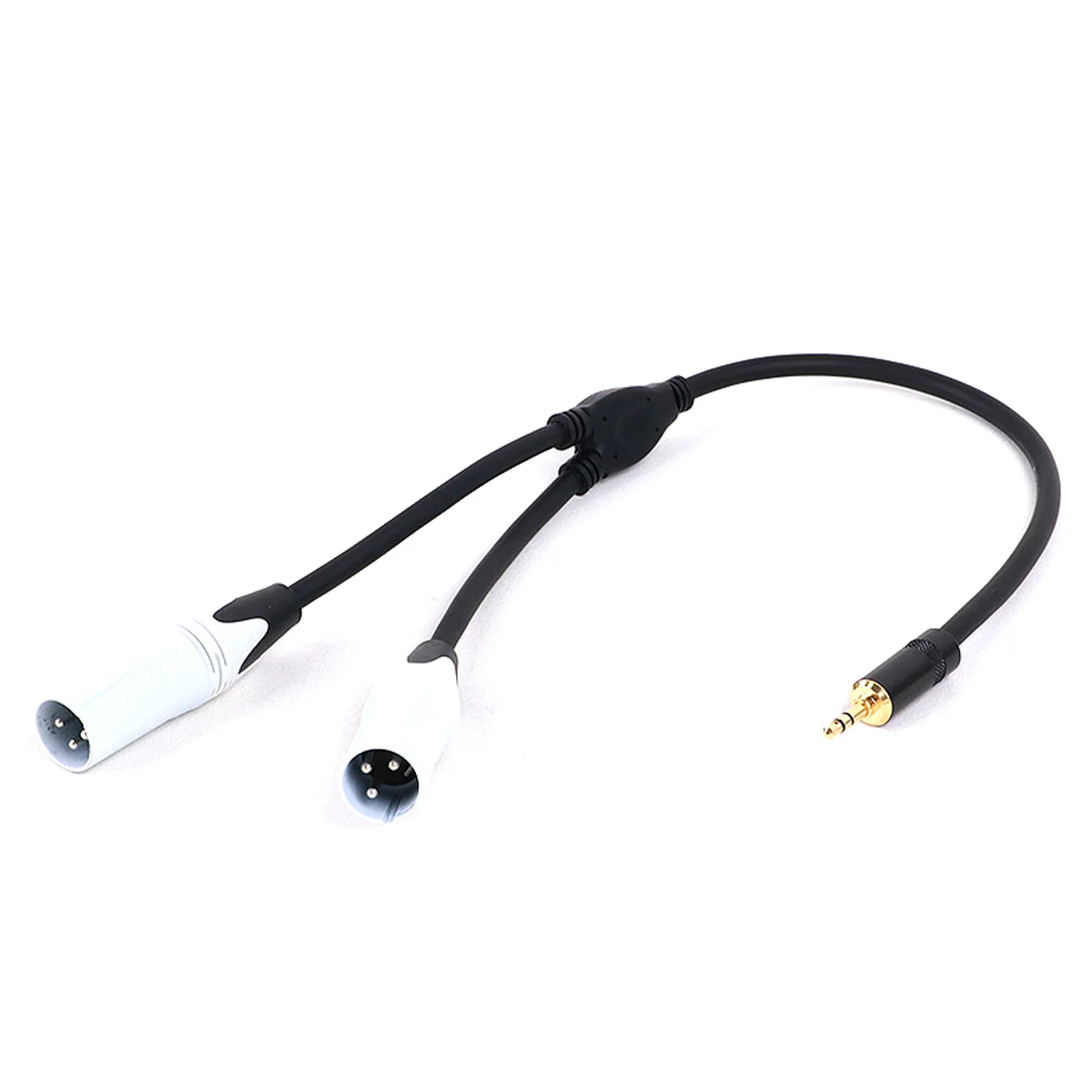 Multicolor 3Pin femmina/maschio XLR a 1/8(3.5mm) Jack Stereo cavo microfono sbilanciato cavo Mic per microfono dinamico 0.3m 0.5m