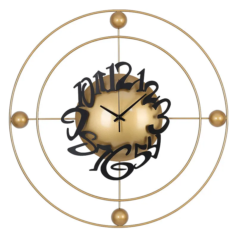 

Modern minimalist atmosphere wall decoration wall watch personality fashion creativity no punching