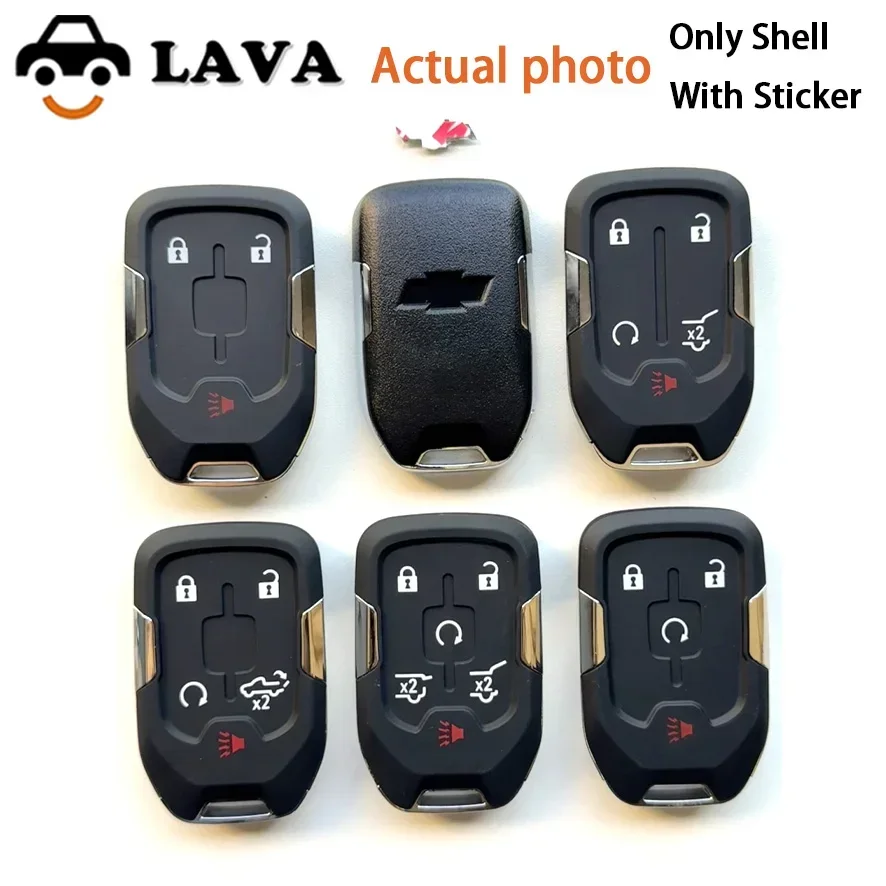 Умный брелок LAVA без ключа для Chevrolet Tahoe Silverado Suburban Tahoe GMC Sierra Acadia Terrain YUKON, чехол для дистанционного ключа
