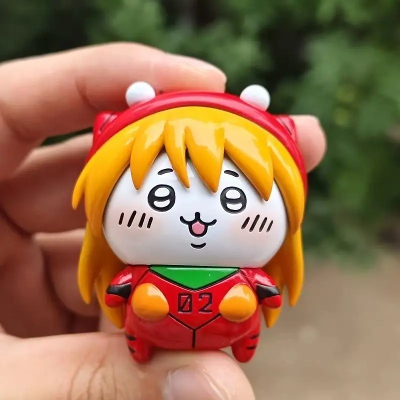 5cm Chiikawa cosplay Hatsune Miku, Rei Ayanami, Asuka, Usagi figurines, trendy display models, fun gifts, anime toys view 2