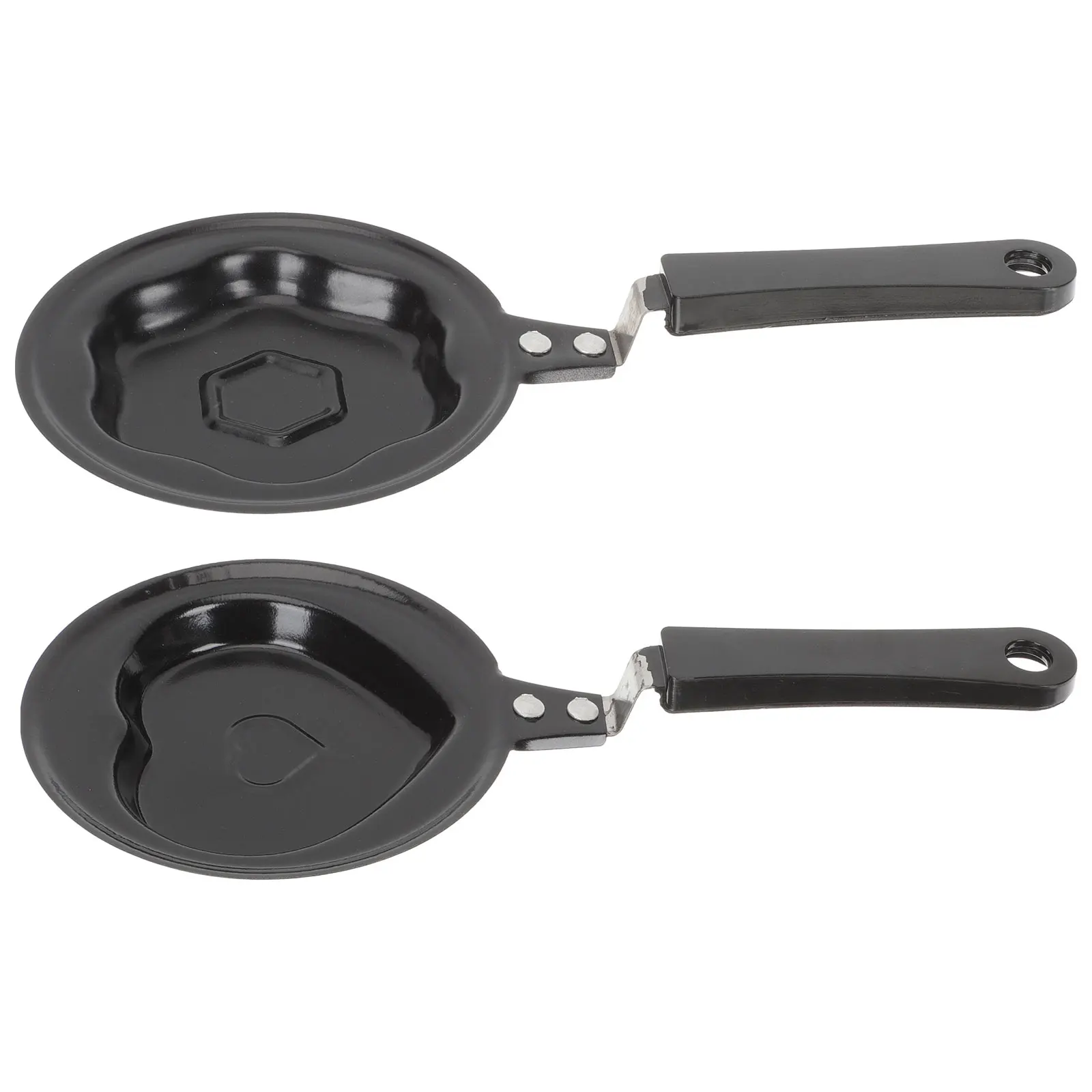 

2pcs Multi-Function Pan Adorable Shaped Egg Pan Non-Stick Electric Skillet Cord Replacement Kitchen Cooking Tool For