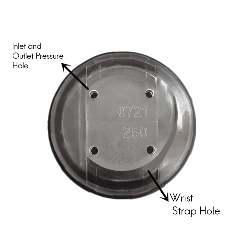 FULL-70M กันน้ําดําน้ําใต้น้ําพร้อมสายรัดข้อมือดําน้ํา Scuba Watchband เรืองแสง