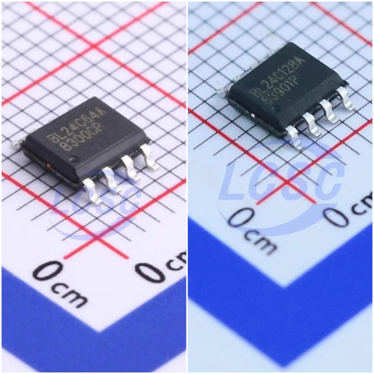 

20-100pieces/Pack BL24C64A-PARC BL24C128A-PARC 64Kbit 128Kbit 1.7V~5.5V 1MHz I2C SOP-8 Memory IC Chip Integrated Circuit