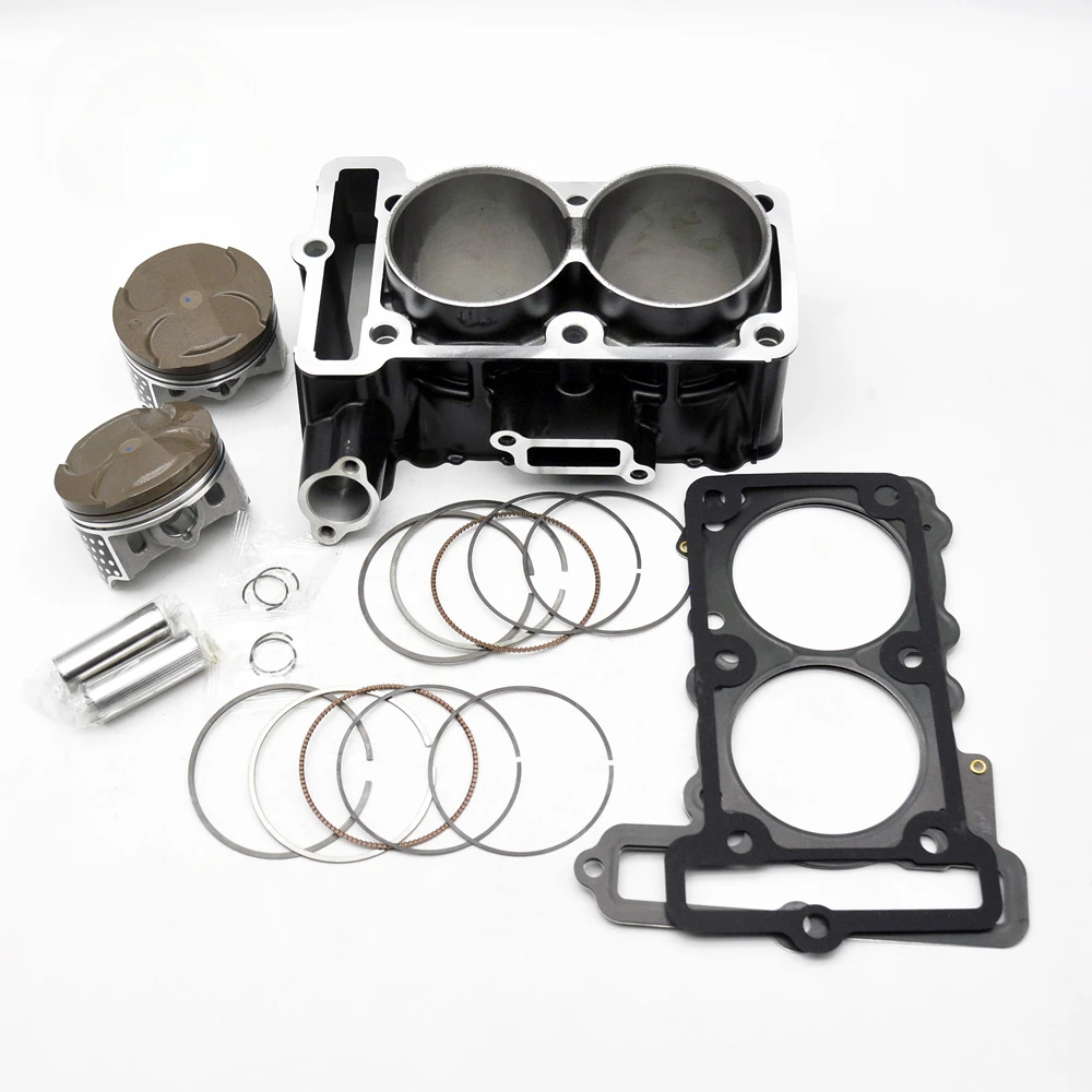 Z250/Z250-K Ninja250 62mm*2 67mm*2 Motorcycle Cylinder Head Piston Rings Gasket Kit