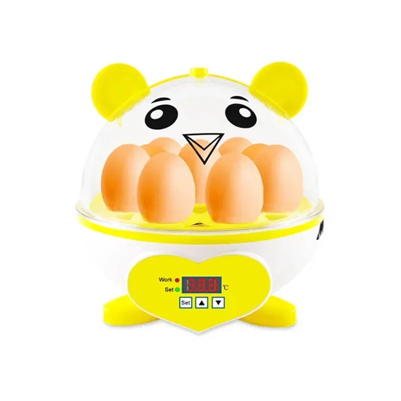 

Egg incubator automatic Small mini 9 egg temperature control semi-automatic micro pigeon and bird B B