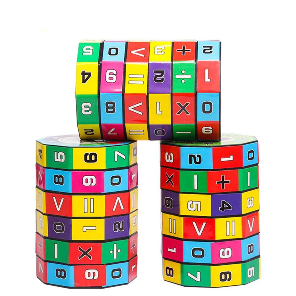 5 قطعة الدعامة الهندسية التعليمية الحسابية أداة تدريب الرياضيات المتينة للأطفال تطوير الدماغ اللوازم المدرسية