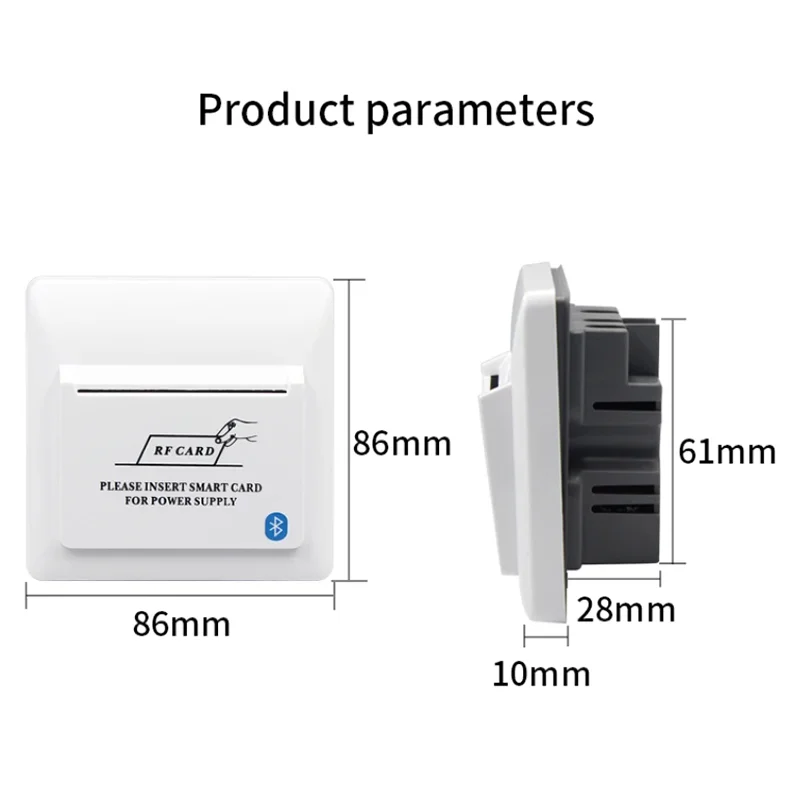 ES2 Power Switch Power Energy Saver Use with TTHOTEL TTLOCK Smart Locks Tuen On/Off power of hotel room