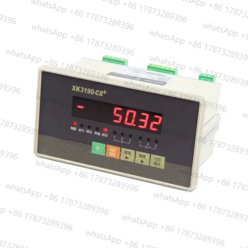 XK3190-C8 controlador de exibição de pesagem embalagem quantitativa eletrônica dispositivo de pesagem tanque de instrumento de lote industrial