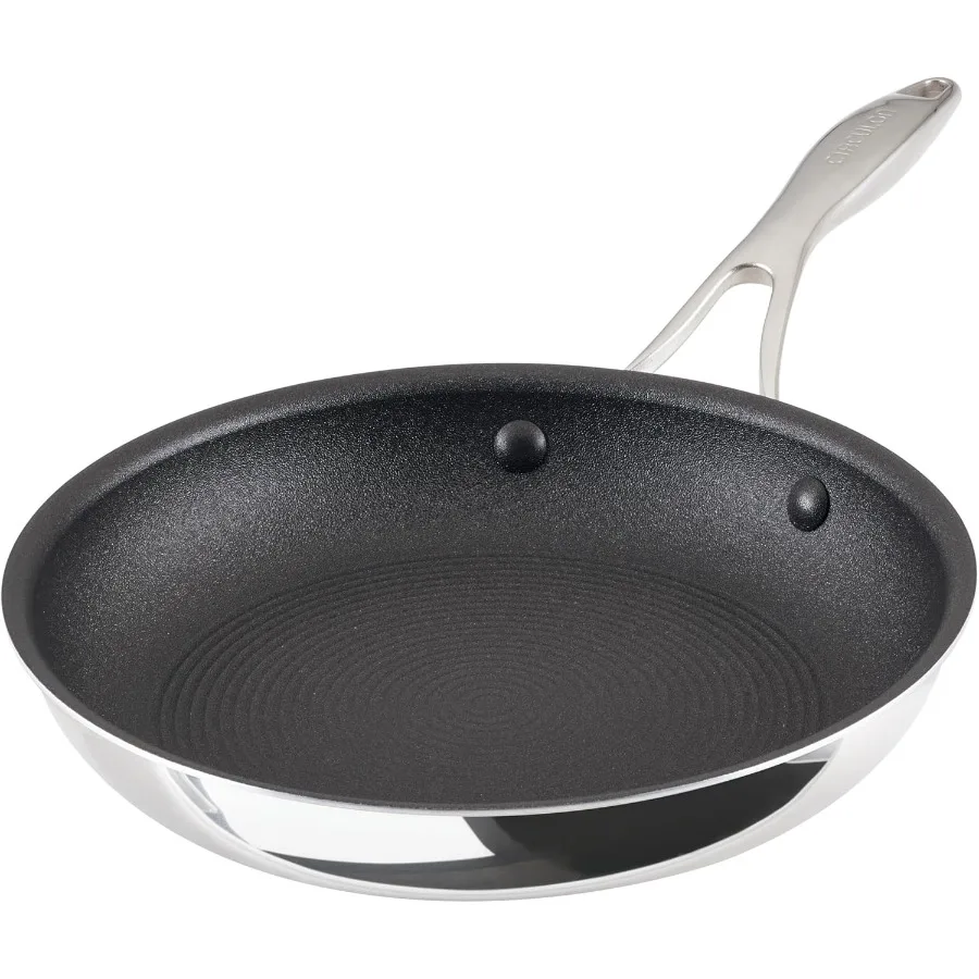 

Серия C1 из нержавеющей стали с технологией защиты от царапин Посуда Индукционная сковорода с антипригарным покрытием Сковорода Металлическая посуда Безопасная