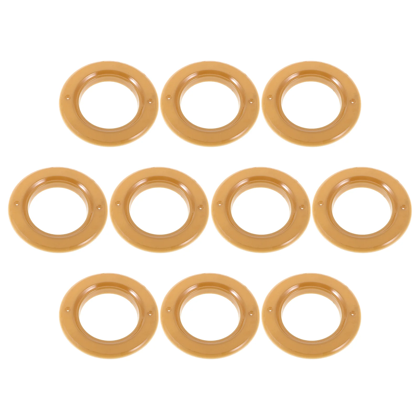 

10 Pcs Anti Bite Ring Bird's Nest Anti-bite Plastic Birdhouse Hole Protector for Safety