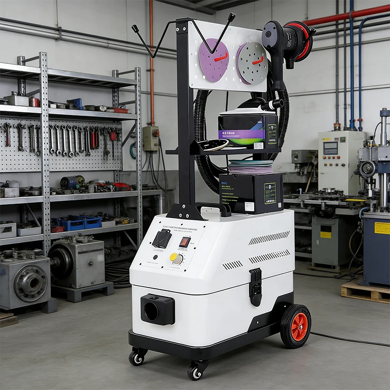 Auto Electric Sander Orbital Car Sander Machine Industrial Vacuum Cleaner Car Paint Sander