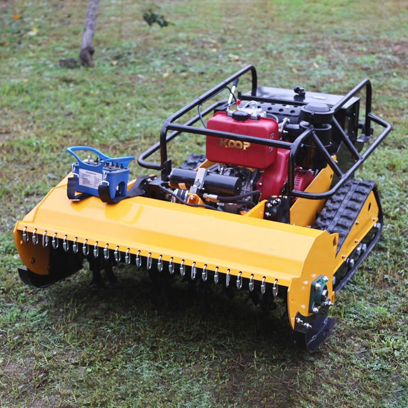 Customized  4-Four-stroke 800mm Remote-controlled agricu ltural Flail Mower
