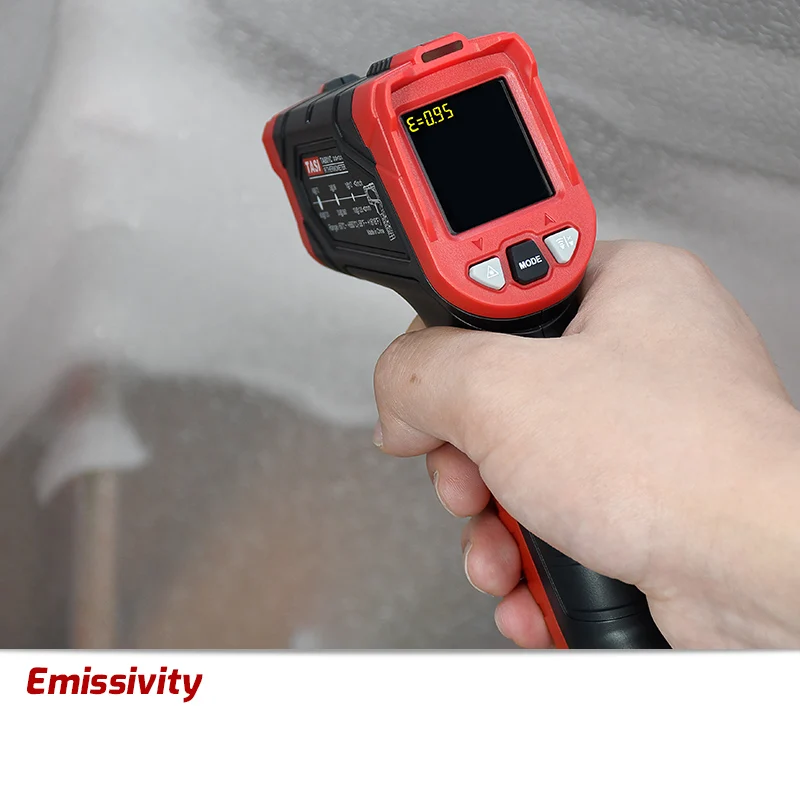 Imagem -02 - Tasi Ta601a Ta601b Ta601c Digital Termômetro Infravermelho Laser Posicionamento Medidor de Temperatura Lcdlight Alarme Não-contato Termometro