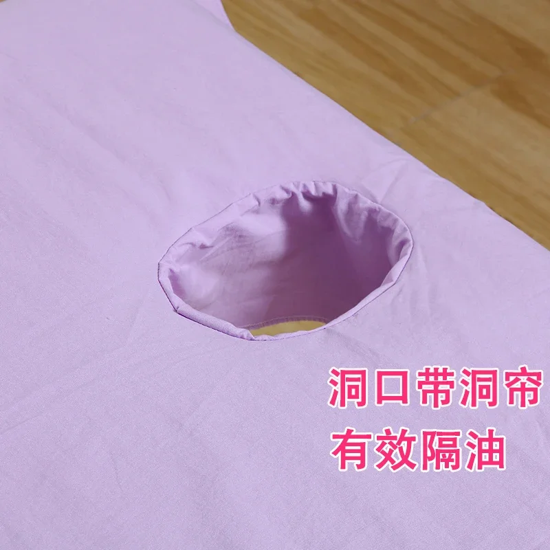 Back Filmed Waterproof Bed Sheet for Beauty Salon SPA Massage Bedspread Bed Table Cover Sheets Oilproof With/no Hole Resuable