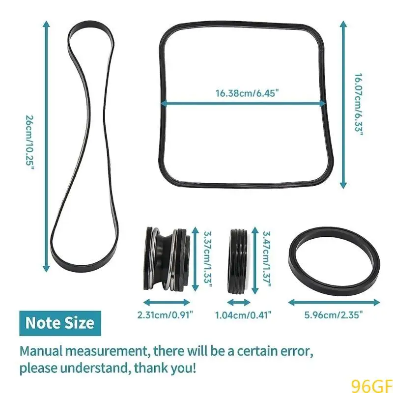 96GF Replacement Super Seal for SP1600 SP2600 2600X X SPX1600TRA SP1600Z2 PS201 SPX1600R SPX1600S SPX1600T