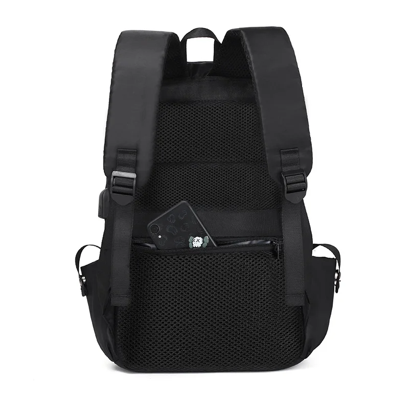 Classic Men Waterproof Hiking Computer Laptop Backpack Men Nylon Outdoor Bag Wome Animal Tiger Pattern Print USB Rucksack