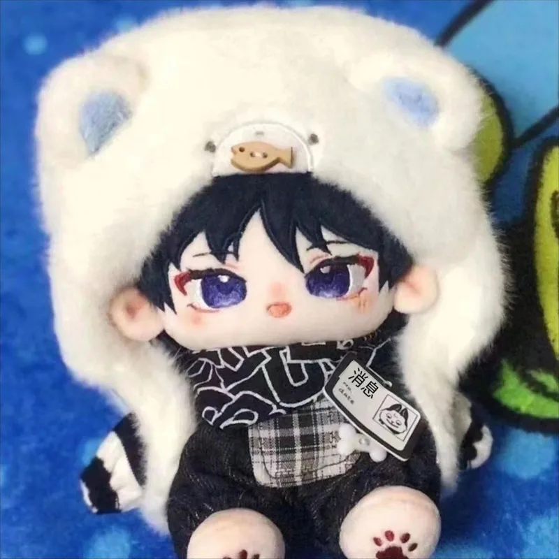 20CM Anime Genshin Impact Wanderer Carino Cotone Bambola Ragazza Peluche Studente Peluche Bambola Adorabile Delicatezza Orecchie Pelose Regalo di Natale