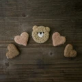 4 corazones-1 oso